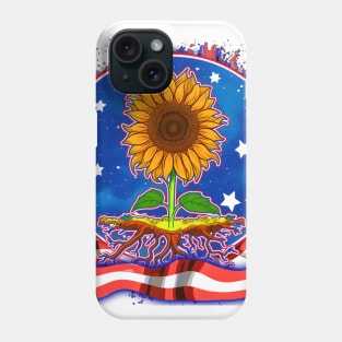 Rooted in strength, blossoming with life. Phone Case