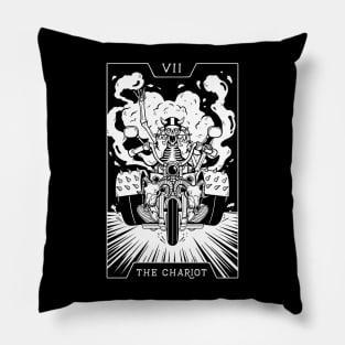 07. THE CHARIOT TAROT CARD T-SHIRT Pillow