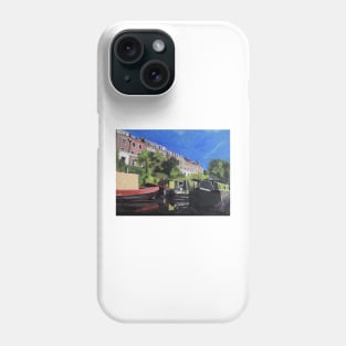 London, Canal Boats Phone Case