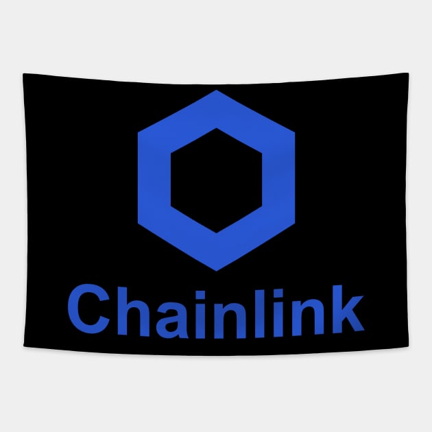 Chainlink Crypto Link Tapestry by BitcoinSweatshirts