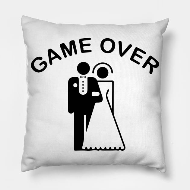 game over Pillow by FUNNY LIFE