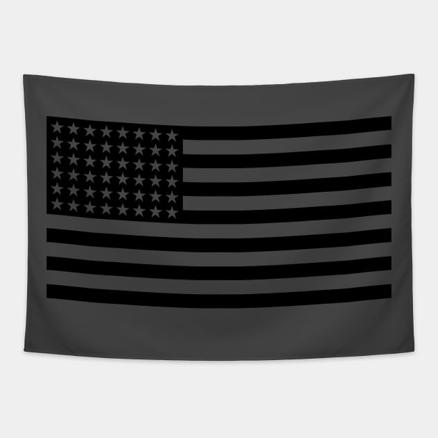 Tactical US Flag Tapestry by FurryBallBunny