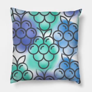 color grapes Pillow