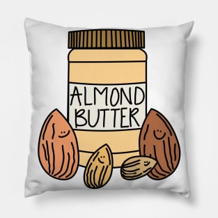 Almond, Nuts, Cute Pillow