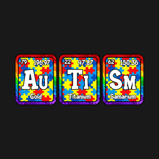 Autism Periodic Table Elements Chemistry T-Shirt