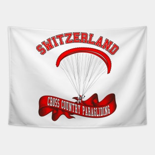 switzerland Paragliding | Casual 2 Sided Tapestry