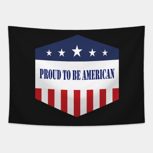 Proud to be american shirt Tapestry