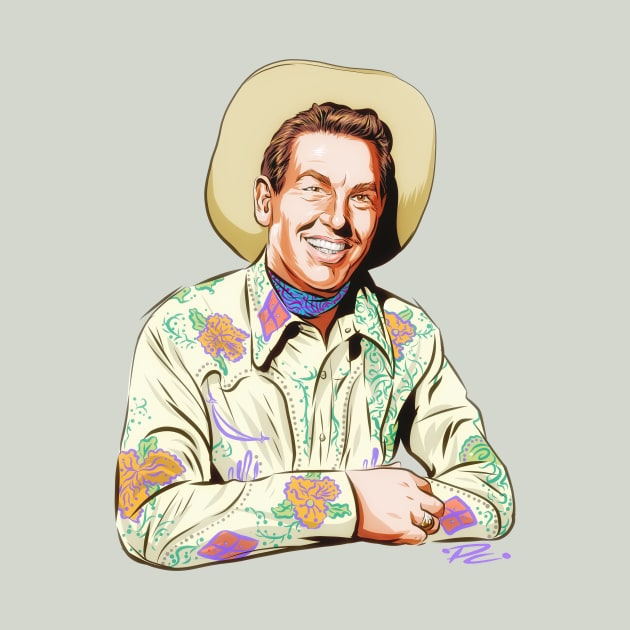 Rex Allen - An illustration by Paul Cemmick by PLAYDIGITAL2020