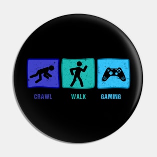 Crawl Walk Gaming - Online Gaming Pin