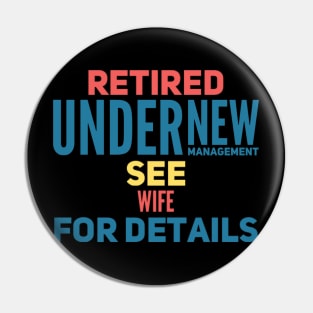 Retired Under new management See wife for details Pin