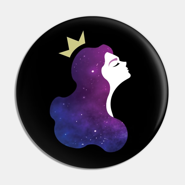 Galaxy princess Pin by Laura_Nagel