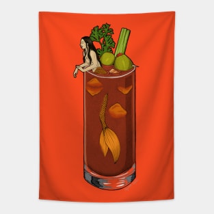 Bloody Mary Mermaid Tapestry