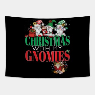 Gnome Family Christmas for Women Men Gnomies Xmas Tapestry