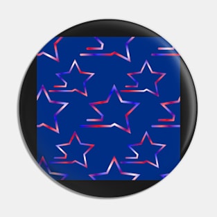 Fast Stars Red White Blue on Blue Repeat 5748 Pin