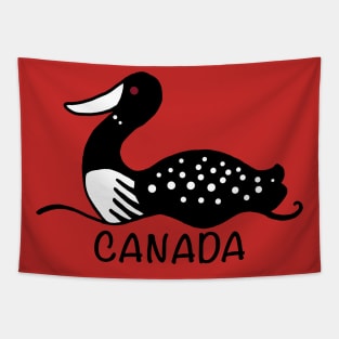 Canada loon Tapestry