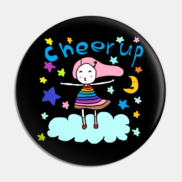 cheer up Pin by zzzozzo