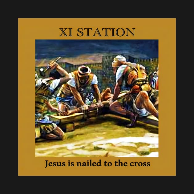 Stations of the Cross -  Via Crucis #11 of 15 by hispanicworld