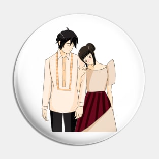 Pinoy Bride Groom Barong Tagalog Maria Clara Pin