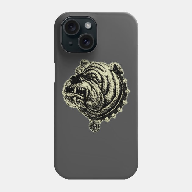 BRITISH BULLDOG BY Wanking Class heroes! Phone Case by boozecruisecrew