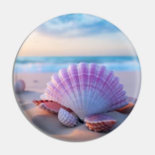 Seashell Beach Nature Serene Tranquil Pin