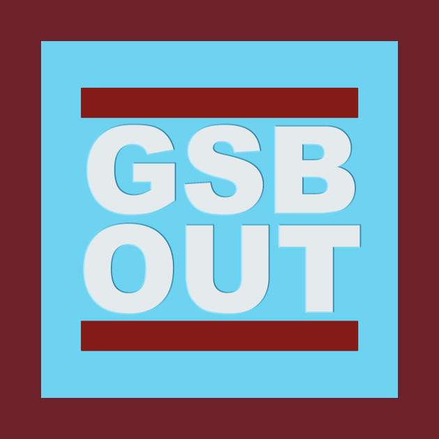 GSB OUT on blue by Spyinthesky