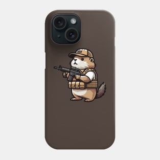 Tactical Groundhog Phone Case