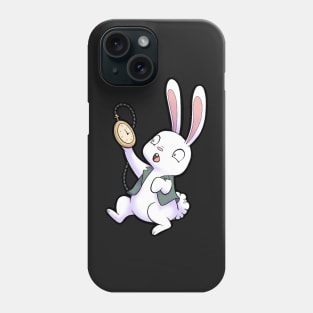 "I'm Late!" White Rabbit Alice in Wonderland Character Phone Case
