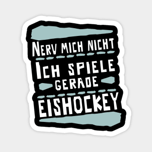 Eishockey Puck Body Check Eisstadion Schläger Magnet