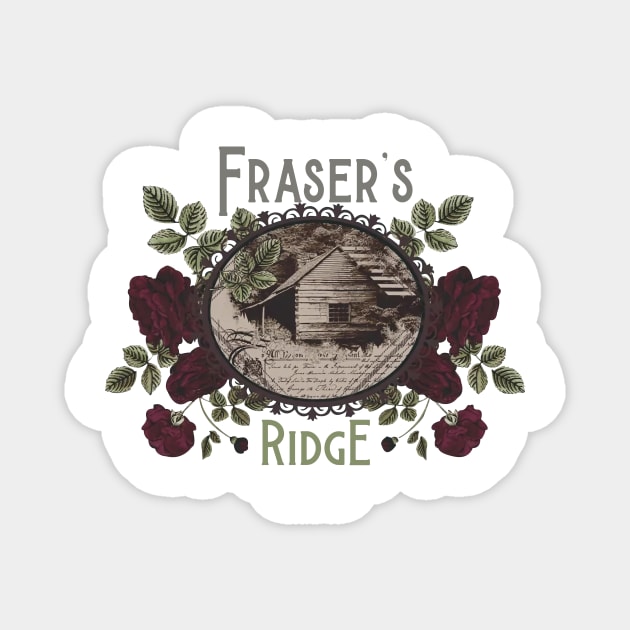 Outlander Frasers Ridge Magnet by devanpm