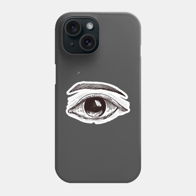 Eyes Illustration Phone Case by Austinbara