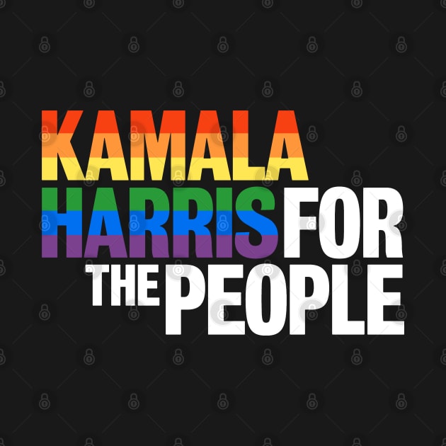 Kamala Harris LGBT Gay Pride Shirt| Biden Harris 2024 by BlueWaveTshirts