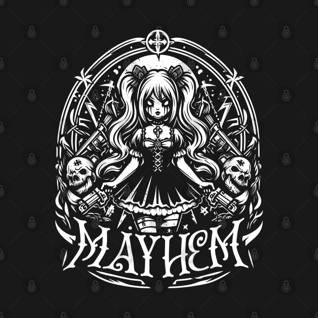 Mayhem // Horror Fan Art by Trendsdk