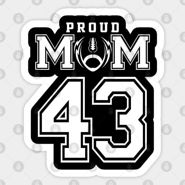 Women's Personalized Football T Shirt Custom Football Mom Shirt