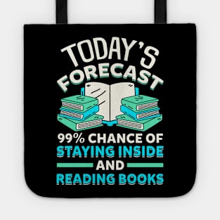 Staying Inside and Reading Books Tote