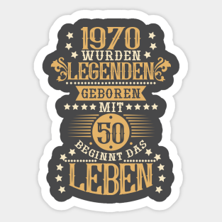 50 Geburtstag Lustig Stickers Teepublic