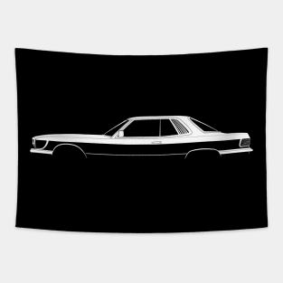 Mercedes-Benz 350 SLC (C107) Silhouette Tapestry