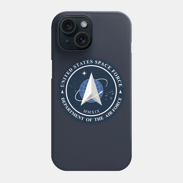 OFFICIAL SPACE FORCE EMBLEM Phone Case by SpaceForceOutfitters