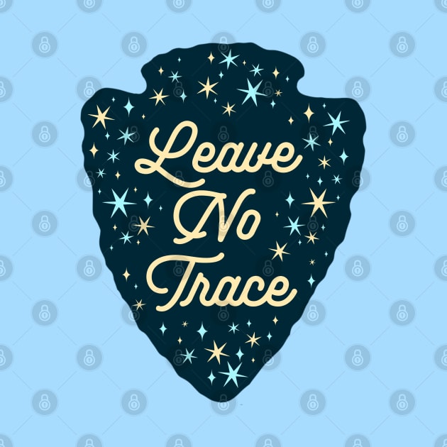 Leave No Trace Vintage National Park Logo by izzyfaye