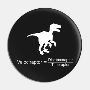 Funny dinosaur physics equation Pin