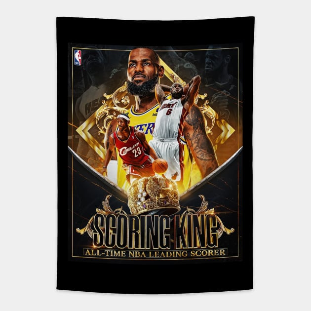 LeBron James Tapestry by strong chinese girl