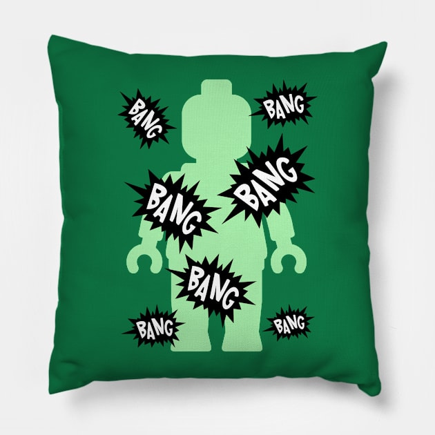 Minifig BANG BANG BANG Pillow by ChilleeW