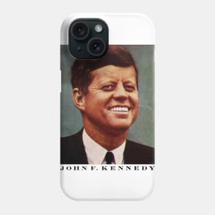 1963 Portrait of President John F. Kennedy Phone Case