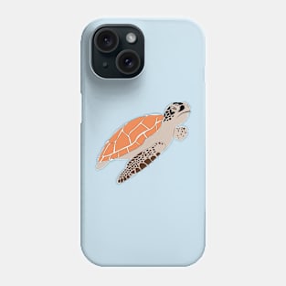 The Orange Turtle Phone Case