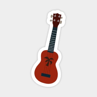 Island Ukulele Magnet