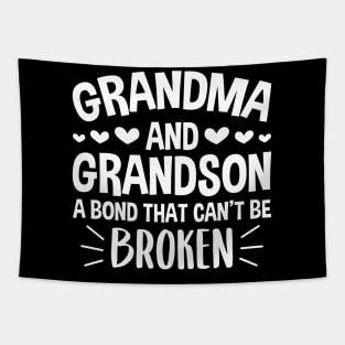 Grandma and Grandson a Bond That Can't be Broken Tapestry