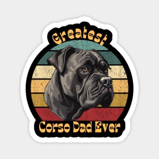 Greatest Cane Corso Dad Magnet