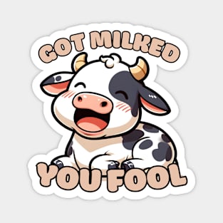 April fool cow Magnet