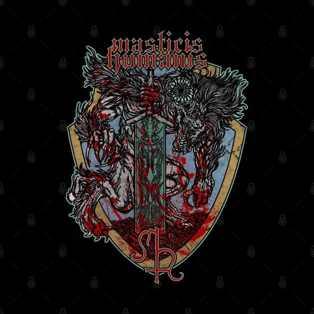 Masticis Humanis Beast Crest by Pages Ov Gore