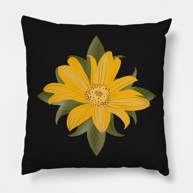 Marigold no.1 Pillow by Hsbetweenus