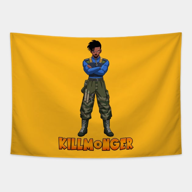 Killmonger Tapestry by ohshirtdotnet